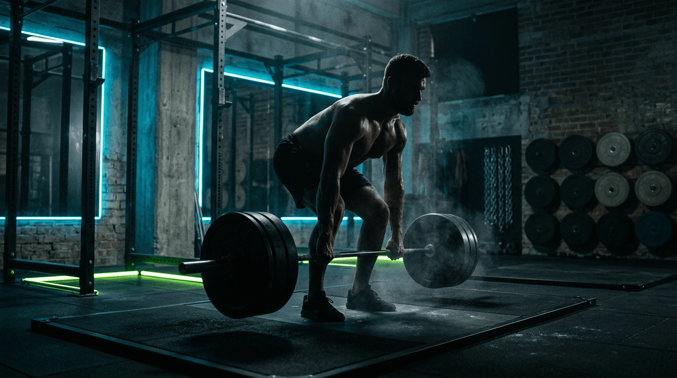 Powerful athlete